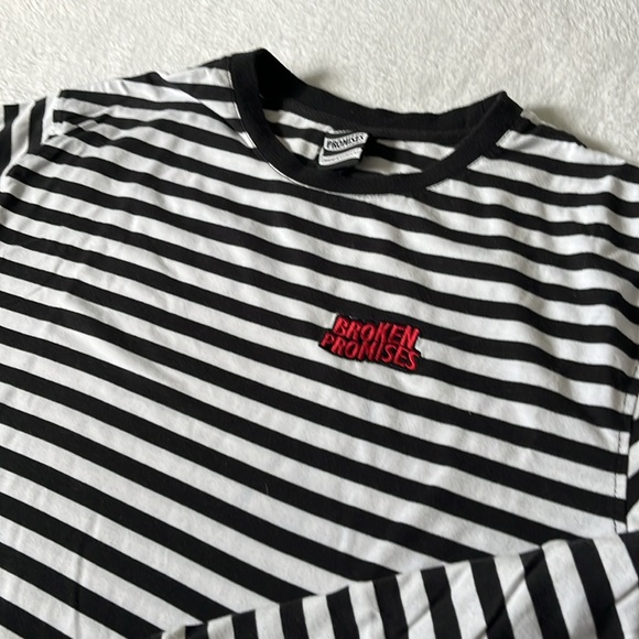 Broken Promises Striped Long Sleeve - Picture 2 of 4